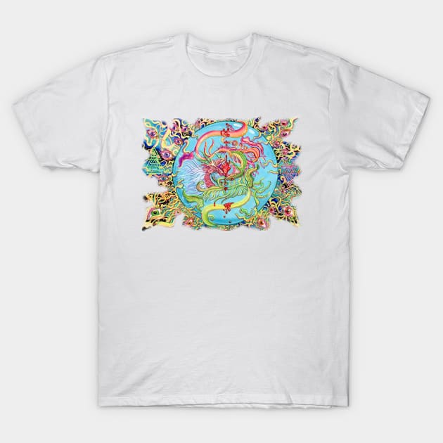 heart chakra T-Shirt by Moonjelly88